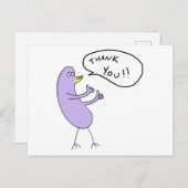 Dank je!! Briefkaart (Voorkant / Achterkant)