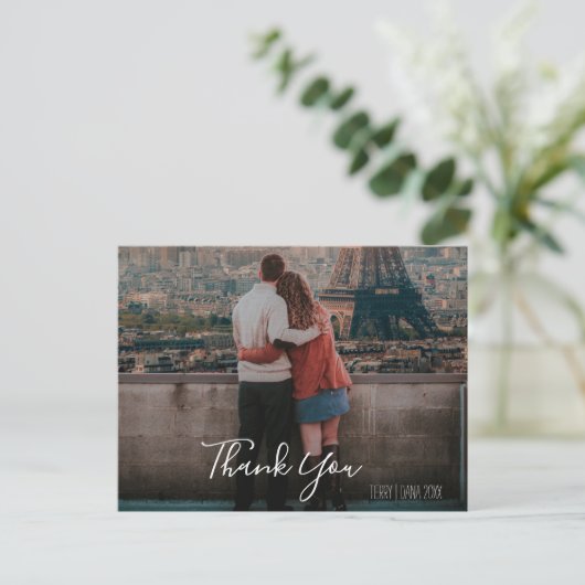 Dank je briefkaart (Staand voorkant)
