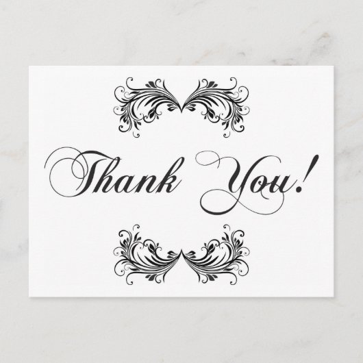 Dank je! briefkaart (Voorkant)