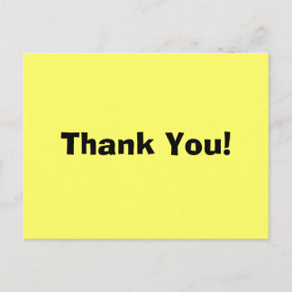Dank je! briefkaart