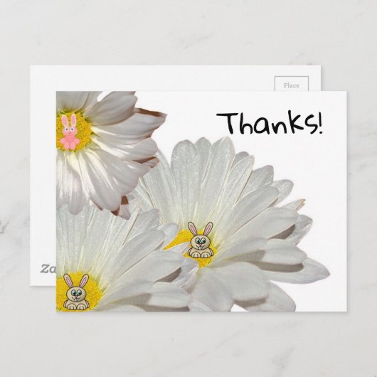 Dank je briefkaart (Voorkant / Achterkant)