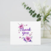 dank je briefkaart (Staand voorkant)