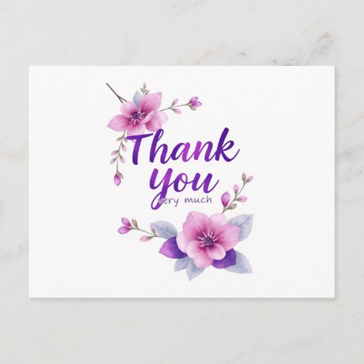 dank je briefkaart (Voorkant)