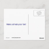 Dank je! briefkaart (Achterkant)