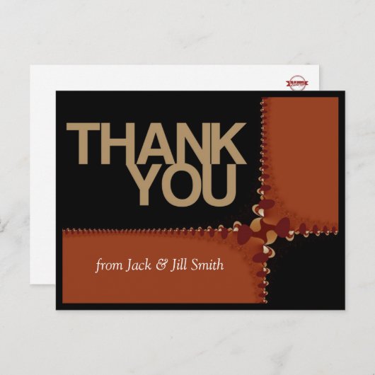 Dank je Briefkaart #001 (Voorkant / Achterkant)