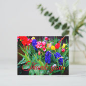 Dank je Briefkaart op de lentevloeren #3 (Staand voorkant)