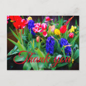 Dank je Briefkaart op de lentevloeren #3 (Voorkant)