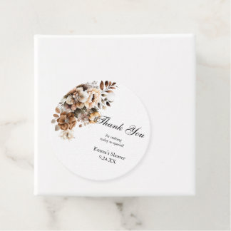 Dank je Bruids Bruiloft Favor Classic Ronde Sticke Bedankjes Labels
