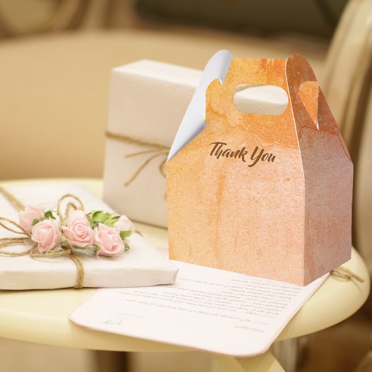 Dank je bruiloft bedankdoosjes