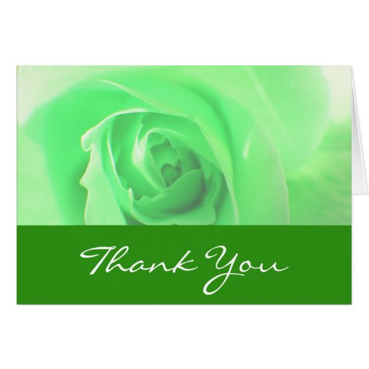 Dank je, bruiloft, roos (Voorkant Horizontaal)