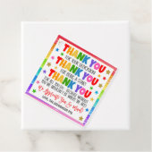 Dank je cadeauLabels Bedankjes Labels (In situ)