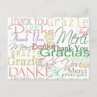 Dank je cadeautjes briefkaart