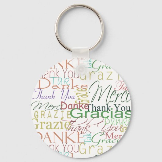 Dank je cadeautjes sleutelhanger (Voorkant)