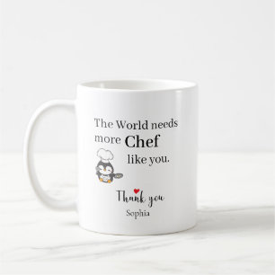Dank je, Chef — Op maat gemaakte koffiemok