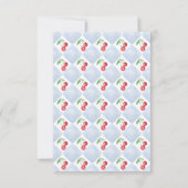 Dank je Cherry Much Cherry bovenop Dank je kaart (Achterkant)