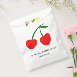 Dank je Cherry Veel Valentijnsdag of Verjaardag Bedankzakje