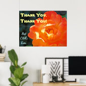 Dank je! CNA-kunstprints posters Beste Verpleging (Thuiskantoor)