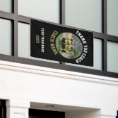 Dank je Coach Team Naam Foto Spandoek (Buitenkant Gebouw)