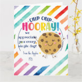 Dank je cookie cadeau je bent de beste kaart (Gele Bloem)