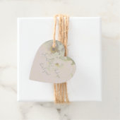 "Dank je!" Couple's Names Wedding Mauve Peony Bedankjes Labels (In situ)