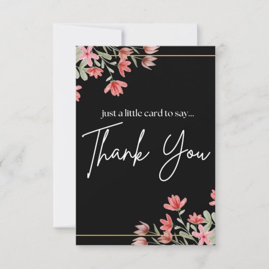 dank je creditcard bedankkaart (Voorkant)