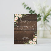 dank je creditcard briefkaart (Staand voorkant)