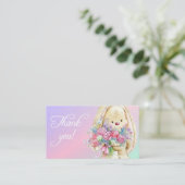 dank je creditcard visitekaartje (Staand voorkant)