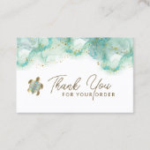 dank je creditcard visitekaartje (Voorkant)