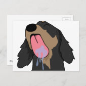 Dank je Dachshund Briefkaart (Voorkant / Achterkant)