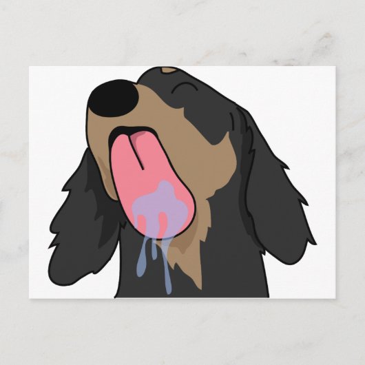 Dank je Dachshund Briefkaart (Voorkant)