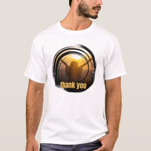 Dank Je – Dankbare Ziel Rijzend T-shirt