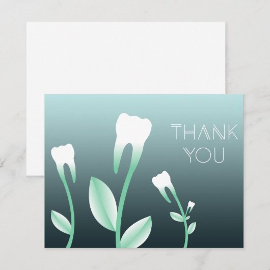 DANK JE DANKZIJ DE DANKJE BEDANKKAART (Voorkant / Achterkant)