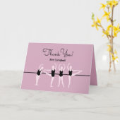 Dank je dansleraar! Kaart (Gele Bloem)