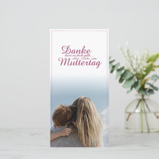 Dank je dat je bestaat, Moederdag, Moeder & Kind (Staand voorkant)