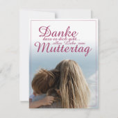 Dank je dat je bestaat, Moederdag, Moeder & Kind (Voorkant)