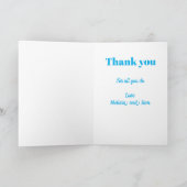 Dank je dat je een stiefvader bent Quotes Kaart (Binnen)