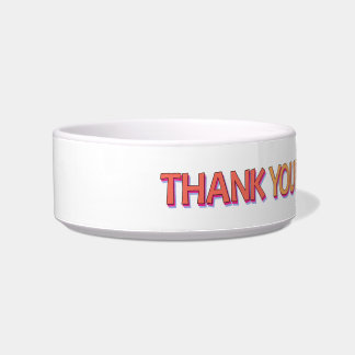Dank je dat je een vriend bent Officiële PET BOWL Voerbakje