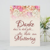 Dank je dat je er bent - Moederdag (Staand voorkant)