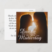Dank je dat je er bent - Moederdag (Voorkant / Achterkant)