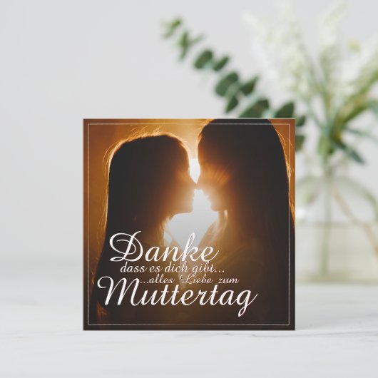 Dank je dat je er bent - Moederdag (Staand voorkant)