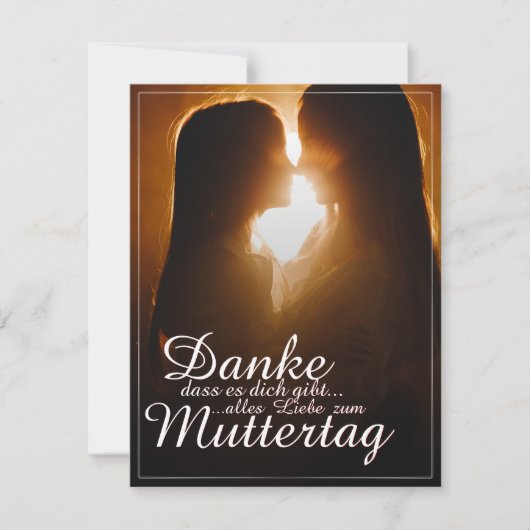 Dank je dat je er bent - Moederdag (Voorkant)