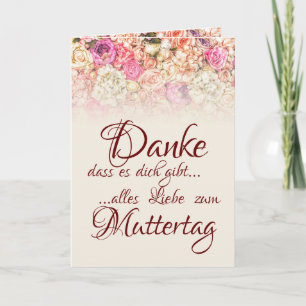 Dank je dat je er bent - Moederdag Kaart