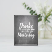 Dank je dat je er bent - Moederdag - Krijtbord (Staand voorkant)