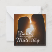 Dank je dat je er bent - Moederdag Notitiekaartje (Voorkant)