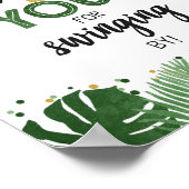 Dank je dat je gisteren door Tropische Safari zwaa Poster (Hoek)