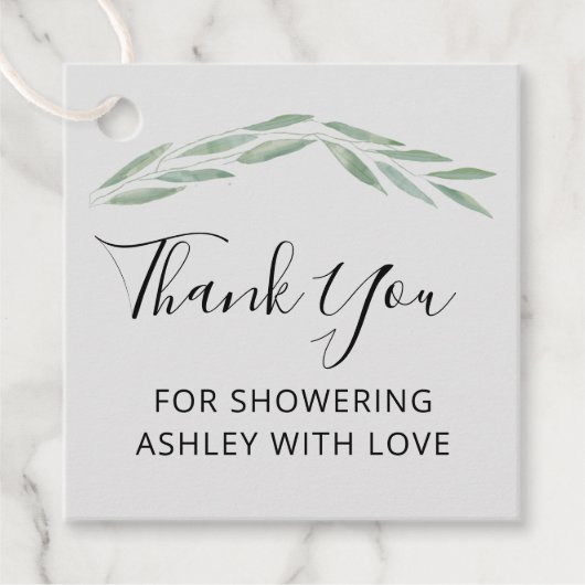 Dank je dat je haar met liefde overlaadt Favorietl Bedankjes Labels (Voorkant)