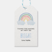 Dank je dat je mijn feest zo helder hebt gemaakt R Cadeaulabel (Voorkant)