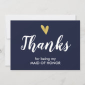 Dank je dat je mijn getuige bent kaart | Marinebla (Voorkant)