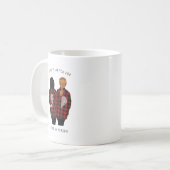 Dank je dat je mijn persoon bent | Beste vriend Koffiemok (Voorkant links)
