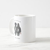 Dank je dat je mijn persoon bent | Beste vriend Koffiemok (Voorkant links)